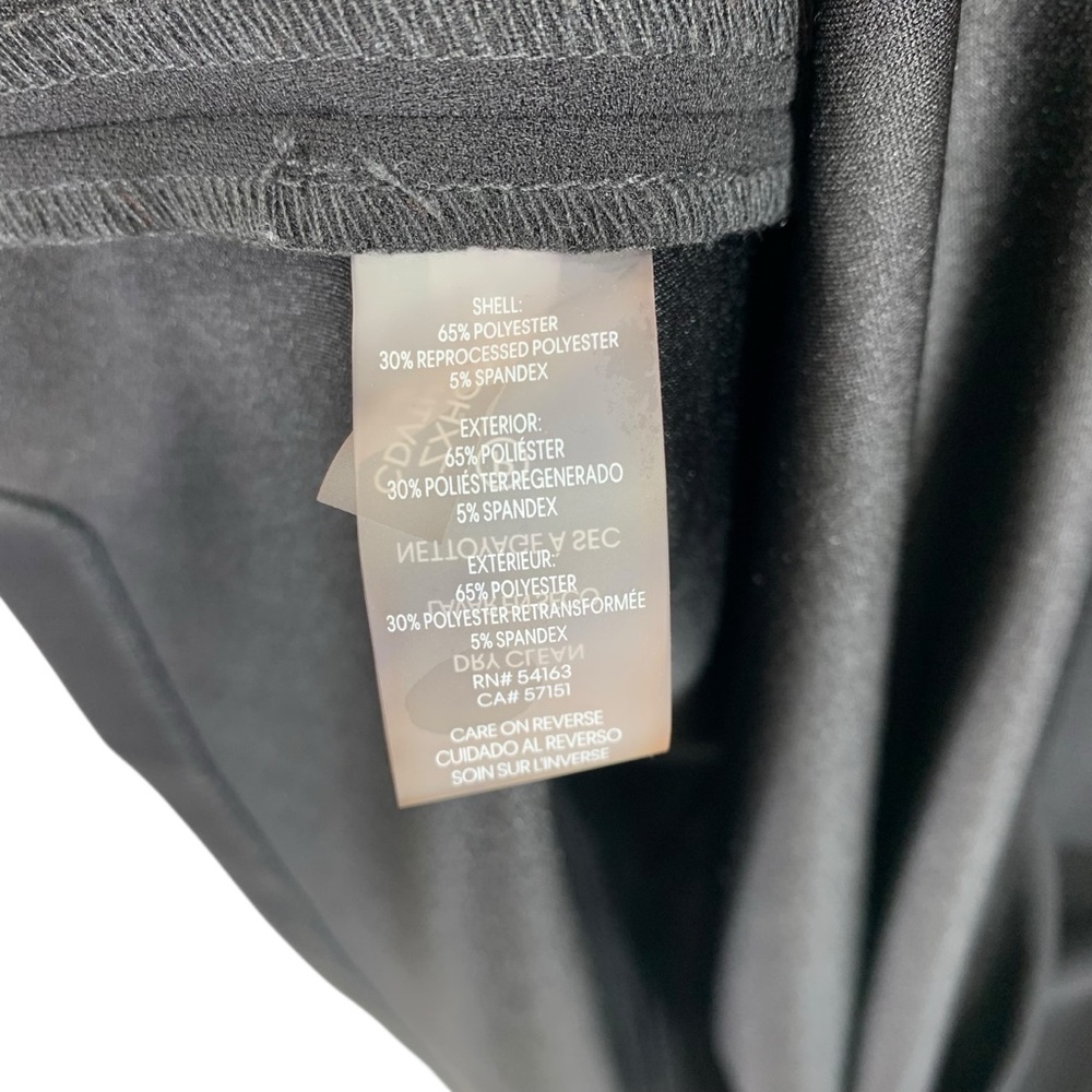 CALVIN KLEIN Elegant Black Dress with Bow Detail size 14 M - Picture 13 of 14